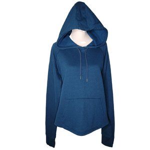 TEK Gear Ultrasoft Blue Pullover Fleece Hoodie - Size L